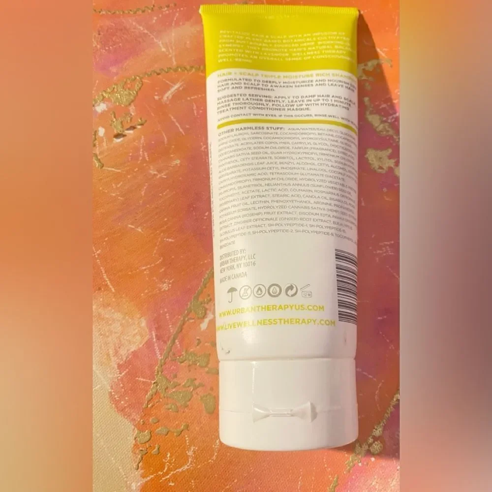 💥Twisted sisters wellness + therapy Hair and scalp triple moisture rich Shampoo